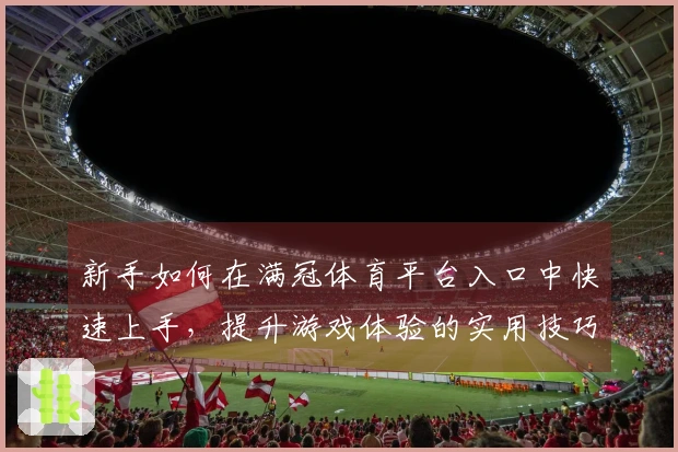 新手如何在满冠体育平台入口中快速上手，提升游戏体验的实用技巧